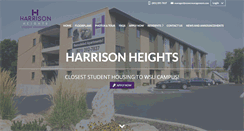 Desktop Screenshot of harrisonheightsapartments.com